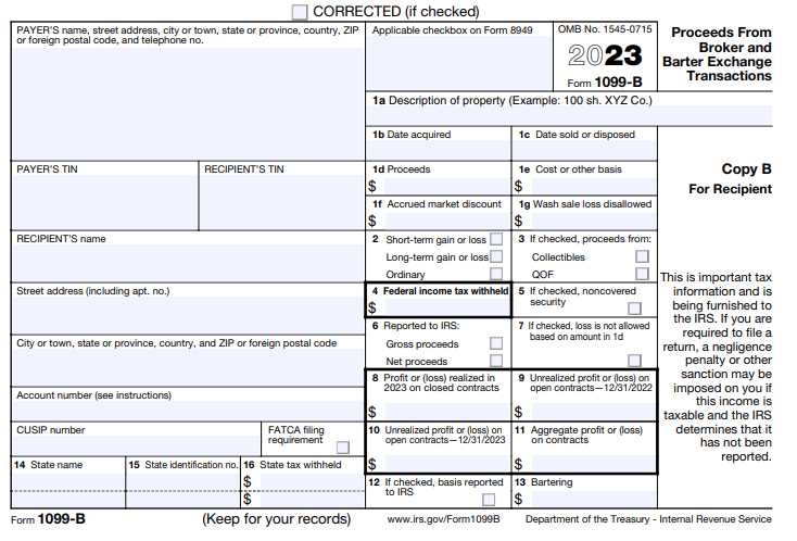 What is IRS Form 1099 B? What is IRS Form 1099 B?