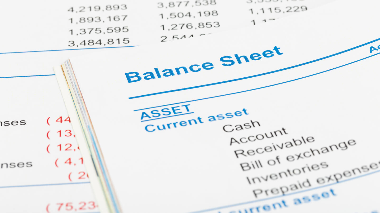 understanding your balance sheet
